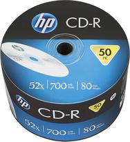 HP CD-R 700MB (80 min.) 52x, 50 vnt. pakuotėje