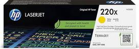 HP 220X geltonos spalvos originali lazerinio spausdintuvo tonerio kasetė
