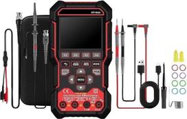 HT180A Nešiojamas 3-in-1 osciloskopas-multimetras su 50 MHz juostos pločiu, 100