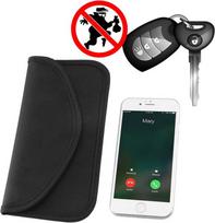 Hurtel Apsaugos nuo vagystės dėklas automobilio raktams "Faraday cage" 20x11cm juodas