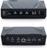 HYSTOU mini kompiuteris "Windows" stalinis kompiuteris: I7 1265U mini bokšto kompiuteris Win11 Pro 16GB RAM DDR5 512GB NVMe SSD namų biurui