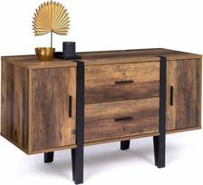 IDMarket - Žemas žemas stalviršis 105 cm Austrija Medinė kaiščio kojelė