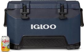 IGLOO BMX 52 Cool Box 49L - itin tvirta lauko šaldymo dėžė su tvirta konstrukcija, stipria izoliacija, idealiai tinkanti stovyklavimui, žvejybai, festivaliui, darbui ir lauke - ilgai išlaiko gėrimus ir maistą šaltus