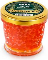 Ikra Lašišos ikrai 200 g Alaska Keta Premium | 200 g stiklinė, aukštos kokybės raudonieji lašišų ikrai iš laukinių lašišų, Ikra Ketas, smulkūs žuvų ikrai, aukščiausios kokybės, idealiai tinka gurmanams ir ypatingoms progoms