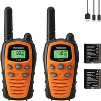 Įkraunami suaugusiųjų radijo ryšio prietaisai „Walkie Talkies“ su dideliu veikimo nuotoliu (PMR)