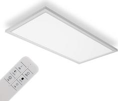 IMPTS LED lubų apšvietimo panelė, reguliuojama 30 x 60 cm, 25 W itin plokščia lubų panelė, netiesioginis lubų apšvietimas, reguliuojama spalvos temperatūra su nuotolinio valdymo pulteliu, miegamasis, svetainė, virtuvė, 3000-6500 K