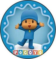 Individualizuotas „Pocoyo“ vaflis Ostijoje, skirtas tortams – rinkinys Nr. 1 cdc (1 vaflis Ostijoje, matmenys: A4 formato lapas 210 × 297 mm)