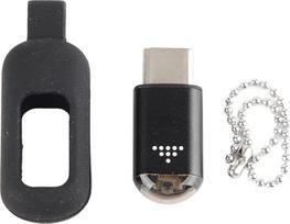 Infraraudonųjų spindulių nuotolinio valdymo adapteris, skirtas belaidžiams mobiliesiems telefonams su silikoniniu dangteliu, raktų pakabukas (USB C)