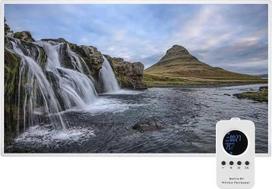 Infraraudonųjų spindulių šildytuvas „Image“ 450 W su nuotolinio valdymo pultu – „Waterfall“