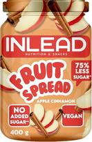 INLEAD - Vaisių užtepėlė "Fruity Apple Cinnamon Spread" be cukraus ir palmių aliejaus | Idealiai tinka pusryčiams, kepiniams ir desertams - 400 g (Apple Cinnamon - Obuolių cinamonas)