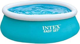 INTEX 28101EH „Easy Set“ pripučiamas baseinas, 6 pėdų x 20 colių, pagamintas iš atsparios pradūrimams medžiagos, greitas pripūtimas, talpa – 232 galonai, vandens gylis – 16 colių