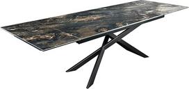 invicta INTERJERAS riess-Ambiente Euphoria išplečiamas valgomojo stalas, 180-220-260 cm, natūralaus akmens keramika, pagamintas Italijoje, įspūdingas virtuvės stalas, taip pat gali būti naudojamas kaip konferencijų stalas, stabilus ir tvirtas