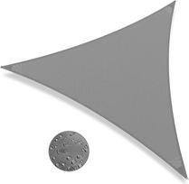 IOAOI trikampė saulės burė, 5 x 5 x 5 m, atspari vandeniui, pavėsio burė, sodo baldakimas, 95 % UV blokas, su nemokama virve lauke, terasoje, kieme, pavėsinėje