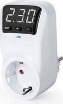 Įtampos apsaugos kištukas, įtampos stabilizatorius, įtampos apsaugos įrenginys, automatinė įtampos apsaugos rozetė, 230 V kintamosios srovės, reguliuojama apsauga nuo per didelės ir per mažos įtampos (ES kištukas)