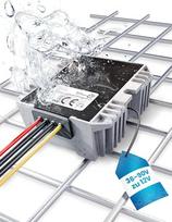 Įtampos keitiklis DC-DC 48 V į 12 V, 10 A, 120 W, izoliuotas | Taip pat tinka 60 V, 72 V ir 84 V sistemoms; galvaniniu būdu izoliuotas DC-DC žeminantis keitiklis su stabilizuota 12 V išėjimo įtampa