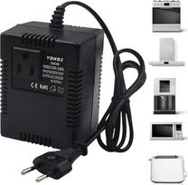 Įtampos keitiklis transformatorius iš 220 V į 110 V: 300 W maitinimo adapteris "Step Down Power Converter", kelioninis maitinimo adapterio įtampos keitiklis, transformatorius ES kištukas