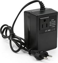 Įtampos keitiklis-transformatorius iš 220 V į 110 V, 200 W maitinimo adapteris, mažinantis įtampą, maitinimo adapteris-mažinantis įtampos keitiklis su apsauga nuo perkaitimo, mažinantis įtampos keitiklis-transformatorius, skirtas plaukams