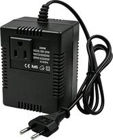 Įtampos keitiklis-transformatorius nuo 220 V iki 110 V, 300 W galios maitinimo adapteris, mažinantis įtampą, maitinimo adapteris-įtampos keitiklis su apsauga nuo perkaitimo, mažinantis įtampą transformatorius, skirtas plaukams