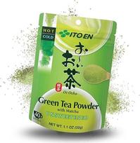 ITO LT "Oi Ocha" momentinės žaliosios arbatos milteliai su matcha - nesaldinta žalioji arbata Matcha arbatos milteliai iš Japonijos - 1 x 32g