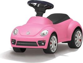 JAMARA 460406 "VW Beetle" važiuoklės apsauga nuo pasvirimo, ragas ant vairo, ištikima išvaizda, rožinė spalva
