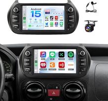 JAWSEU 4 + 64GB automobilių radijas su ekranu ir „Bluetooth“ funkcija, skirtas „Fiat Fiorino“/„Qubo“/„Peugeot Bipper“/„Citroën Nemo“ modeliams. 2DIN, 7 colių ekrano dydžio automobilių radijas, palaikantis DAB+, navigaciją, „Wi-Fi“, 5G, FM, „Hi-Fi“, „CarP