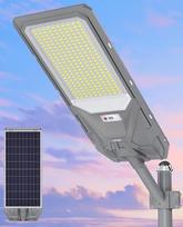 JAYNLT JA-10200W Solar Straßenleuchten für den Außen, Solarlampen mit Bewegungssensor, IP67 Wasserdicht LED Solar Strahler Außen für Hof, Straße