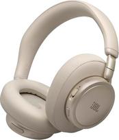 JBL Live 780NC belaidės ausinės su triukšmo slopinimu, apgaubiančios ausis, šampanės spalvos | „Bluetooth“ 6.0, pritaikomos naudojant „JBL Headphones“ programėlę, iki 80 valandų, erdvinis garsas ir aukštos raiškos garso kokybė