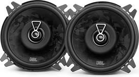 JBL Stage3 48F 100 mm (4 colių) koaksialinis automobilių garsiakalbis be grotelių, 50 W RMS ir 400 W piko galia, 4 omų varža, šviesolaidinė membrana su PEI aukšto dažnio garsiakalbiu, užtikrinanti gilų bosą ir automobilio garso sistemos atnaujinimą | 50 W
