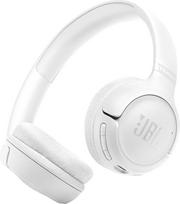 JBL Tune 530BT, belaidės ant ausų uždedamos ausinės su „Bluetooth“, baltos spalvos | „Bluetooth 6.0“ daugiapunktis ryšys, iki 76 valandų baterijos veikimo laikas, „Google Fast Pair“ ir „Microsoft Swift Pair“