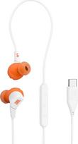JBL „Endurance Run 3“ laidinės sportinės ausinės – baltos | „FlipHook“ ir „TwistLock“ technologijos, IP65 apsauga nuo vandens ir dulkių, „JBL Pure Bass“ garso kokybė, mikrofonas ir nuotolinio valdymo pultas laidoje, USB-C