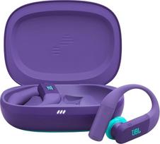 JBL „Endurance Peak 4“ belaidės sportinės ausinės su triukšmo slopinimu, violetinės | 48 valandų baterijos veikimo laikas, „Multipoint“ ryšys, „TwistLock Secure Fit“ tvirtinimo sistema, IP68 atsparumas vandeniui ir dulkėms, „Bluetooth“ 5.4