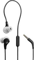 JBL „Endurance Run 3“ laidinės sportinės ausinės – juodos/pilkos | „FlipHook“ ir „TwistLock“ technologijos, IP65 atsparumas vandeniui ir dulkėms, „JBL Pure Bass“ garso kokybė, mikrofonas ir nuotolinio valdymo pultas ant laido