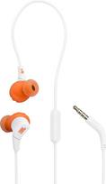 JBL „Endurance Run 3“ laidinės sportinės ausinės – baltos | „FlipHook“ ir „TwistLock“ technologijos, IP65 atsparumas vandeniui ir dulkėms, „JBL Pure Bass Sound“ garso kokybė, mikrofonas ir nuotolinio valdymo pultas ant laido