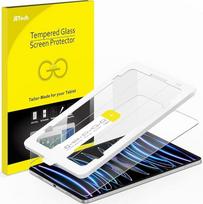 JETech "iPad Pro" 11 colių (2022/2021/2020/2018) ir "iPad Air 5/4" 10,9 colių ekrano apsauga, grūdinto stiklo ekrano apsauga su automobilių derinimo įrankių rinkiniu, HD Clear