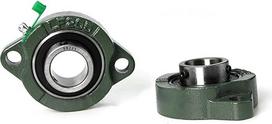 JGGCKNOGG 2PCS äußeres sphärisches Lager 201 202 203 204 205 206 207 Einsatzlager(SBLF202 DI15mm)