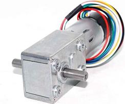 JGY370 sraigtinis reduktoriaus variklis su kodatoriumi, 12 V, 24, dvigubas velenas, didelis sukimo momentas, tylus, reduktorius, stačiakampis, namų meistrams, robotika, 3D spausdintuvai (variklio laikiklis, 6R-12V)