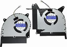 JISHIYUFS pakaitinis CPU + GPU aušinimo ventiliatorius Asus ROG Strix RTX Scar II GL704 GL704GM GL704GM GL704GV GL704GW GL704GM-DH74 GL704GM-DS74 GL704GV-DS74 GL704GW-PS74 G715GV G715GW FL2D FL2F DC12V DC 12