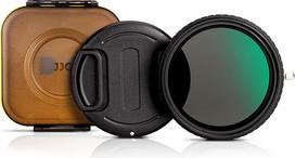 JJC 82 mm reguliuojamas ND2–ND32 ND filtras + CPL poliarizacinis filtras, 5 stopų neutralaus tankio filtras, skirtas „Canon EF 24–70 mm f/2,8L II“, „EF 16–35 mm f/2,8L III“ ir „RF 15–35 mm f/2,8L“ objektyvams