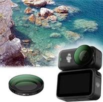 JJC Osmo Nano CPL filtras, DJI Osmo Nano poliarizacinis filtras su filtro dėklu ir valymo šluoste, Osmonano standartinis kombinuotas poliarizacinis filtras, skirtas prisukti, daugiasluoksnė danga, HD optinis stiklas, CPL