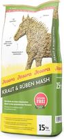 JOSERA Kraut & Beet Mash (1 x 15 kg) Aukščiausios kokybės žirgų ėdalas be grūdų su dideliu sėmenų kiekiu, su sumažintu krakmolo ir cukraus kiekiu Pakuotė po 1 vnt.