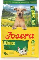 JOSERA Senior Balance Chicken & Rice (1 x 3 kg) | Aukščiausios kokybės sausas maistas suaugusiems vyresnio amžiaus šunims | Mažai fosforo - su mažai riebalų ir baltymų, ypač vyresnio amžiaus šunims | Be glitimo | Pakuotė po 1 vnt.