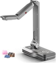 JOYUSING 13 MP dokumentų kamera, VGA/HDMI/USB, trijų režimų vizualizatorius mokykloms, šablonai iki A3 formato, automatinis fokusavimas, tiesioginis vaizdo rodymas jutikliniame ekrane arba projektoriuje, veikia su kompiuteriu arba be jo