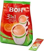 Juodoji arbata "BOH 3-in-1" momentinė arbata "Original" iš Malaizijos | Saldus | 30 arbatos maišelių