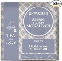 Juodoji arbata „Assam FTGFOP1 Mokalbari“, 50 piramidinių maišelių, po 3 g