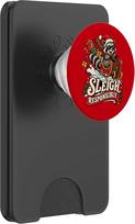Juokinga meškėno rogutė, žodžių žaidimas, Kalėdų Senelis, atostogos, „PopSockets“, „PopWallet“ su „MagSafe“