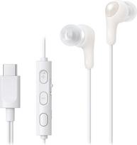 JVC HA-FR9UC-W laidinės ausinės su USB Type-C jungtimi, pasižyminčios galingu ir kristališkai švariu garsu, praktišku mikrofonu ir 3 mygtukų nuotolinio valdymo pulteliu bei itin kompaktišku dizainu (baltos spalvos)
