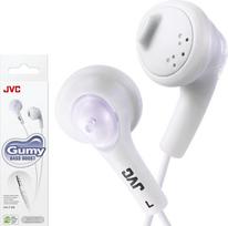 JVC HAF160W JVC HAF160W ausinės su guminėmis antgaliais, baltos spalvos