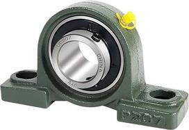 JYV UCP204 P205 P206 P207 P208 P209 Vertikalūs rutuliniai guoliai, 2 vnt., vidinis skersmuo 12/15/17–90 mm (UCP210 – 50 mm)