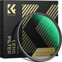K&F CONCEPT 62 mm filtras „Black-Mist“ 1/4 ir poliarizacinis filtras