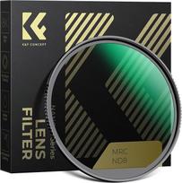 K&F CONCEPT 82 mm ND8 filtras (3 stopai) – fiksuoto stiprumo ND filtras, pilkas filtras